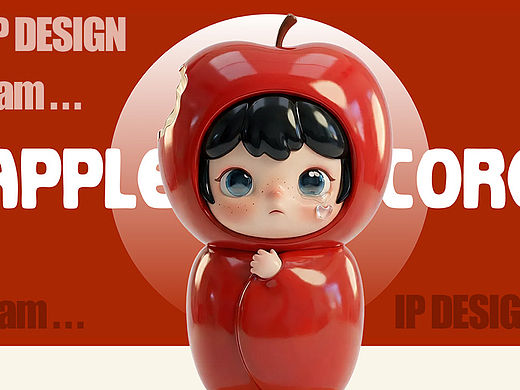 AIGC｜IP设计｜我是苹果胡🍎