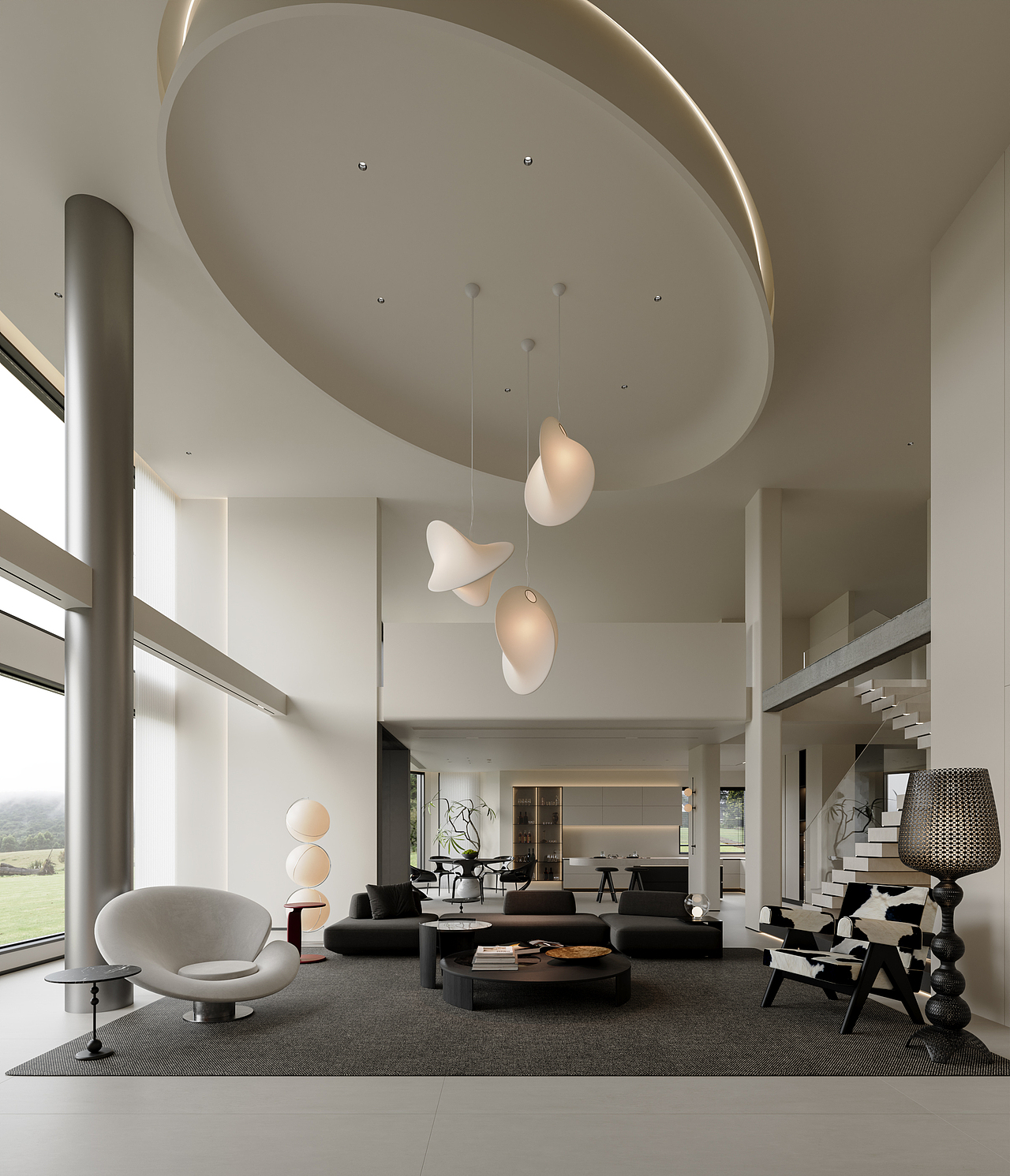 繪感視覺(jué)設(shè)計(jì) | 別墅渲染（圖ZNDA2MTQ4NTI4） - 家裝設(shè)計(jì) - 站酷設(shè)計(jì)師繪感視覺(jué)設(shè)計(jì)原創(chuàng)素材 - 站酷ZCOOL