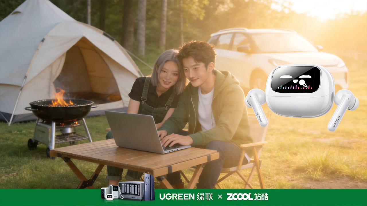 绿联T6 Magic耳机|联接未来，生活陪伴（图ZNDA2MTUwNDI0） - AI作品 - 站酷设计师Zeppelin4066原创素材 - 站酷ZCOOL