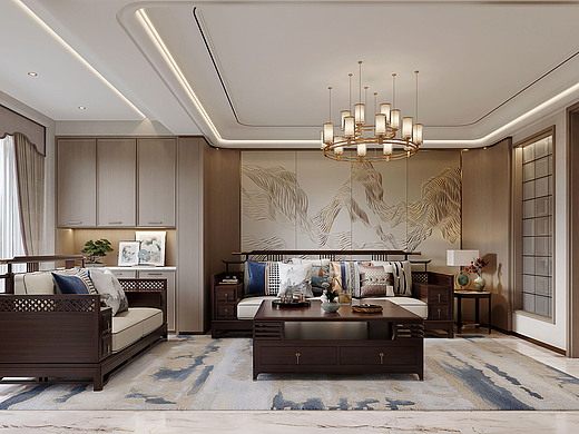 新中式效果表现