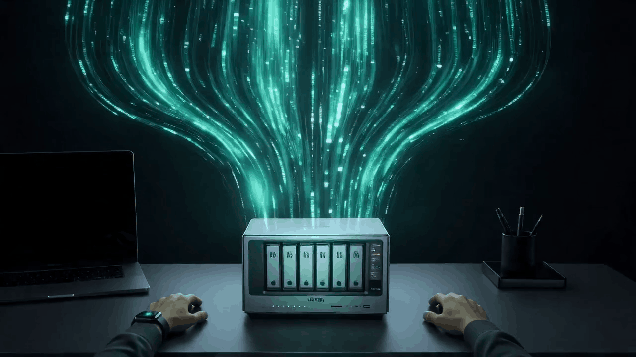 一手掌控，智联未来：绿联科技，全面突破（图ZNDA2MTUyNzM2） - AI作品 - 站酷设计师自然卷卷毛__原创素材 - 站酷ZCOOL