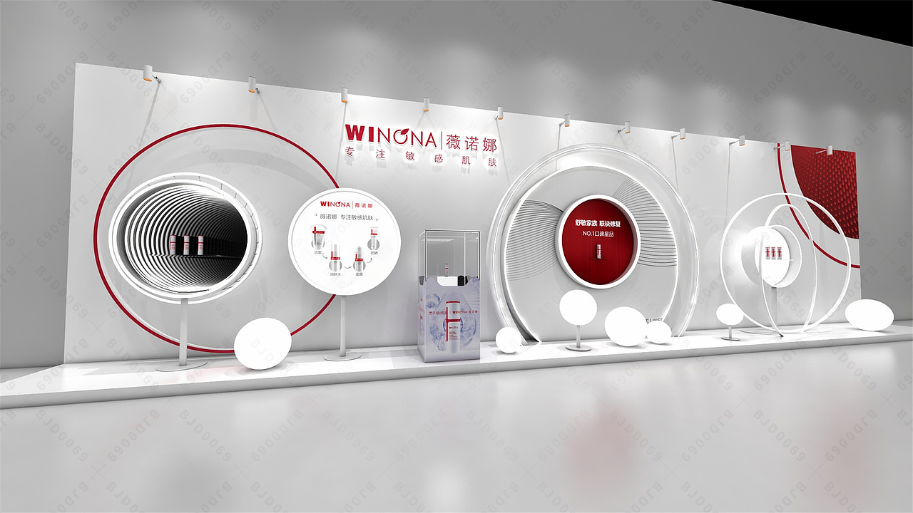 薇诺娜发布会,发布会设计公司,新品发布展台（图ZNDA2MTU0MTgw） - 舞台美术 - 站酷设计师舞美设计原创素材 - 站酷ZCOOL