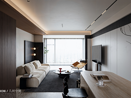 幾何空間視覺表現(xiàn) | 碧桂園楓璟藍庭現(xiàn)代客餐廳