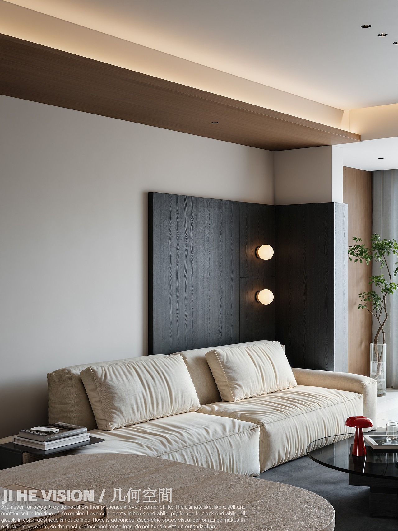 几何空间视觉表现 | 碧桂园枫璟蓝庭现代客餐厅（图ZNDA2MTU2NTU2） - 家装设计 - 站酷设计师几何空间彡原创素材 - 站酷ZCOOL