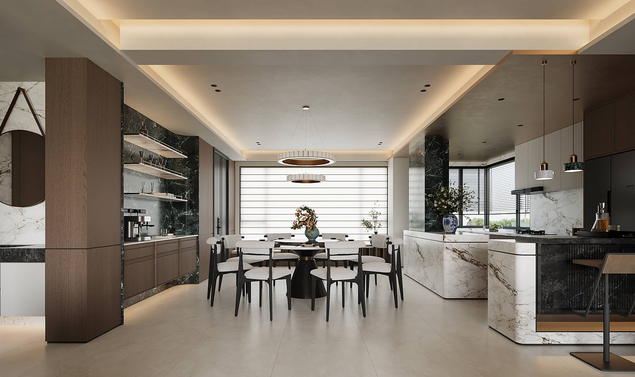 現(xiàn)代樣板間（圖ZNDA2MTYwNjA4） - 家裝設(shè)計(jì) - 站酷設(shè)計(jì)師追光表現(xiàn)原創(chuàng)素材 - 站酷ZCOOL