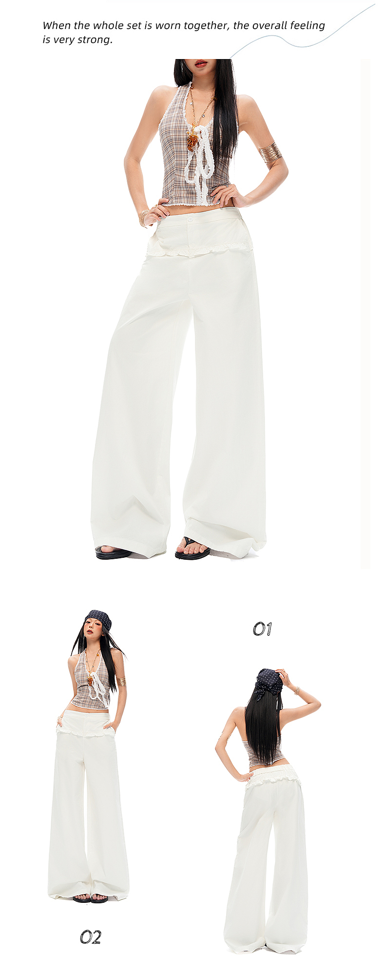 美式辣妹美式街头风复古喇叭裤详情排版海报模特拼图（图ZNDA2MTY1NzMy） - 电商 - 站酷设计师特务L原创素材 - 站酷ZCOOL