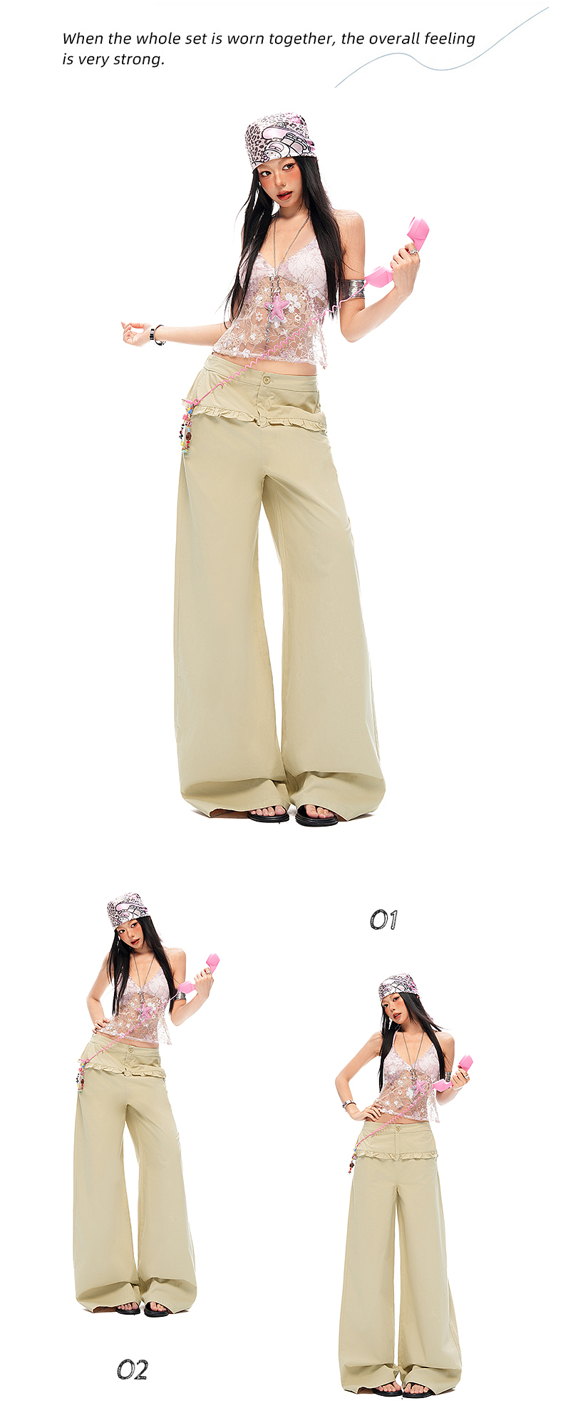 美式辣妹美式街头风复古喇叭裤详情排版海报模特拼图（图ZNDA2MTY1NzY0） - 电商 - 站酷设计师特务L原创素材 - 站酷ZCOOL