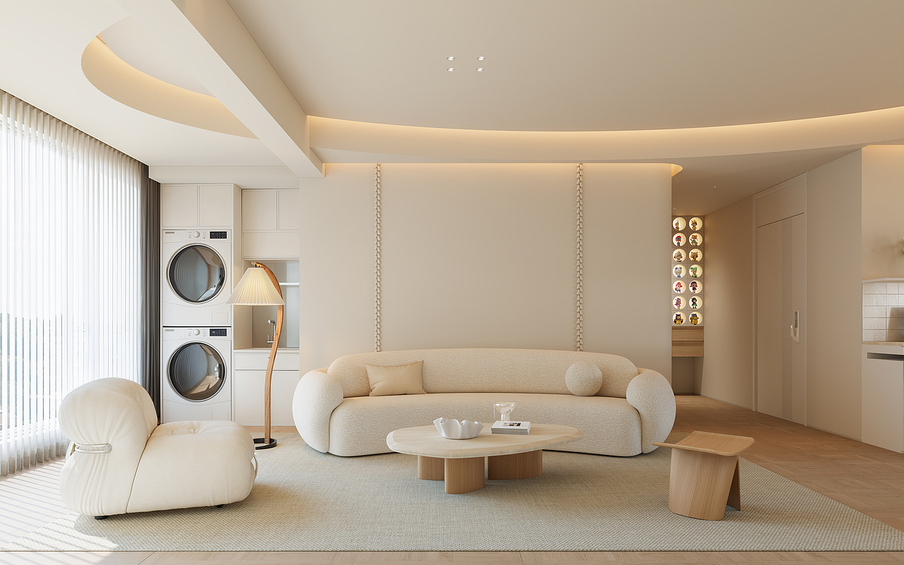 简约原木风格——长沙佐尚视觉（图ZNDA2MTY3NTM2） - 家装设计 - 站酷设计师佐尚效果图官方原创素材 - 站酷ZCOOL