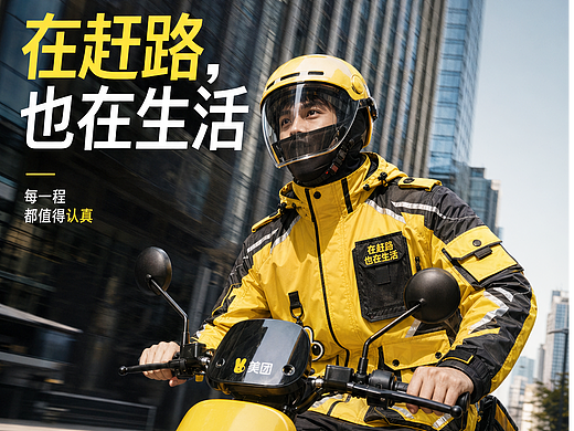 美团黄衣设计（乐趣光行者）