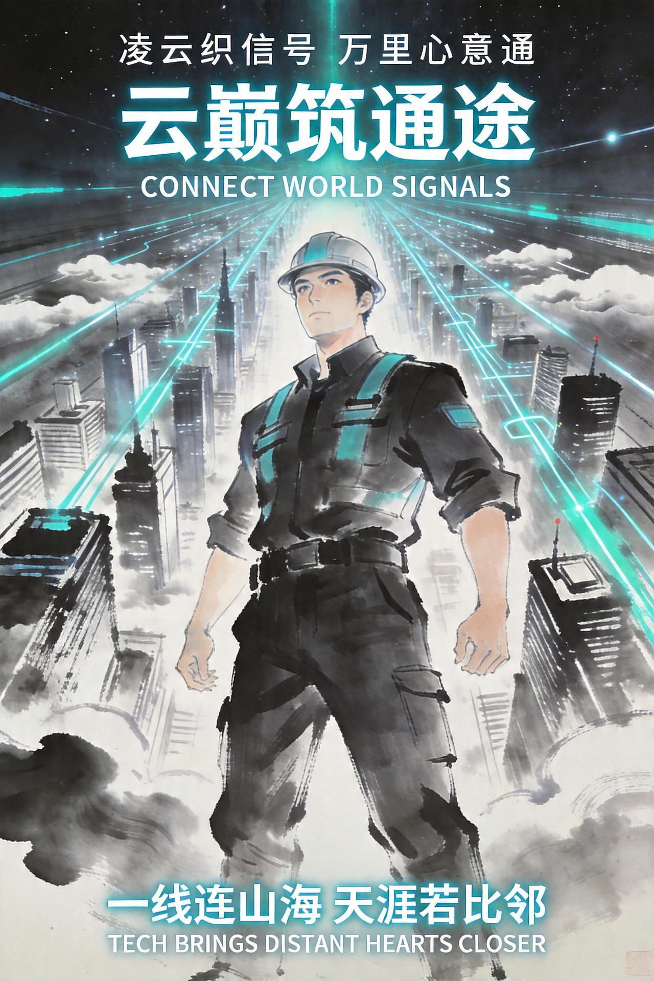 以平凡，筑山河 | 劳动者海报提示词（图ZNDA2MTc5NDAw） - AI作品 - 站酷设计师李小红HONG原创素材 - 站酷ZCOOL