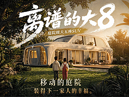 移动庭院，装得下一家人的幸福 - 离谱的大8