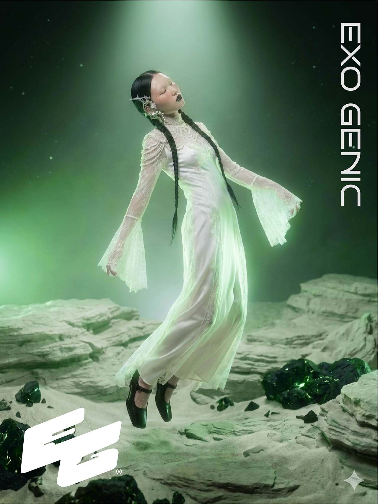 品牌设计|y3k未来主义美学穿戴EXO Genic（图ZNDA2MTgxMzg0） - AI作品 - 站酷设计师一只鼠鼠原创素材 - 站酷ZCOOL