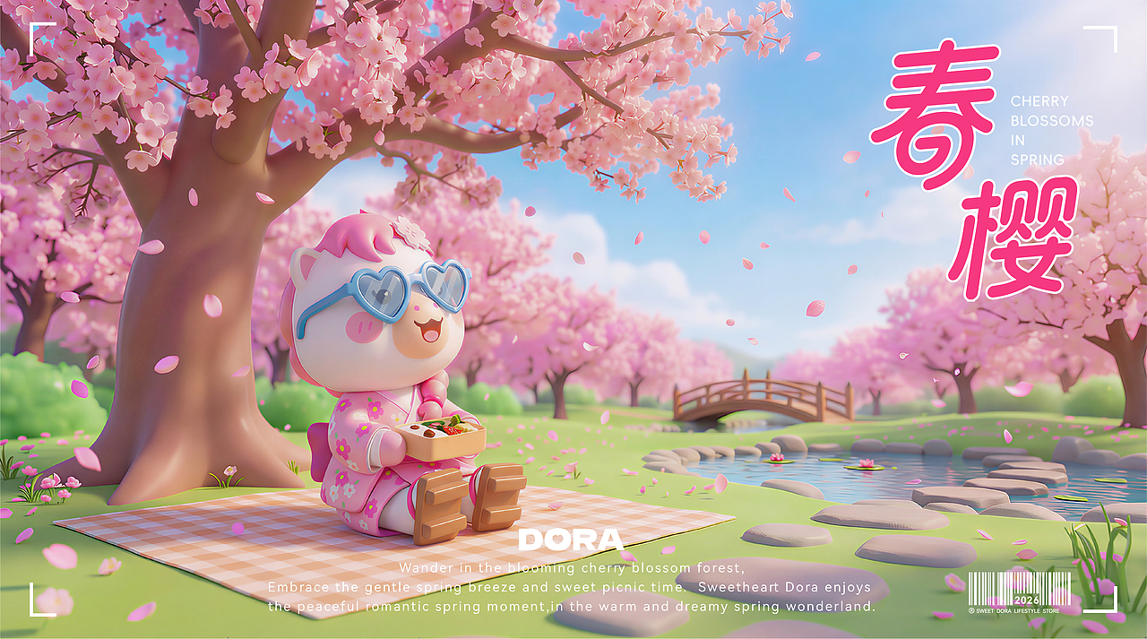 治愈系 IP 形象设计｜甜心朵拉DORA（图ZNDA2MTg0MjI4） - IP形象 - 站酷设计师ketty仪原创素材 - 站酷ZCOOL