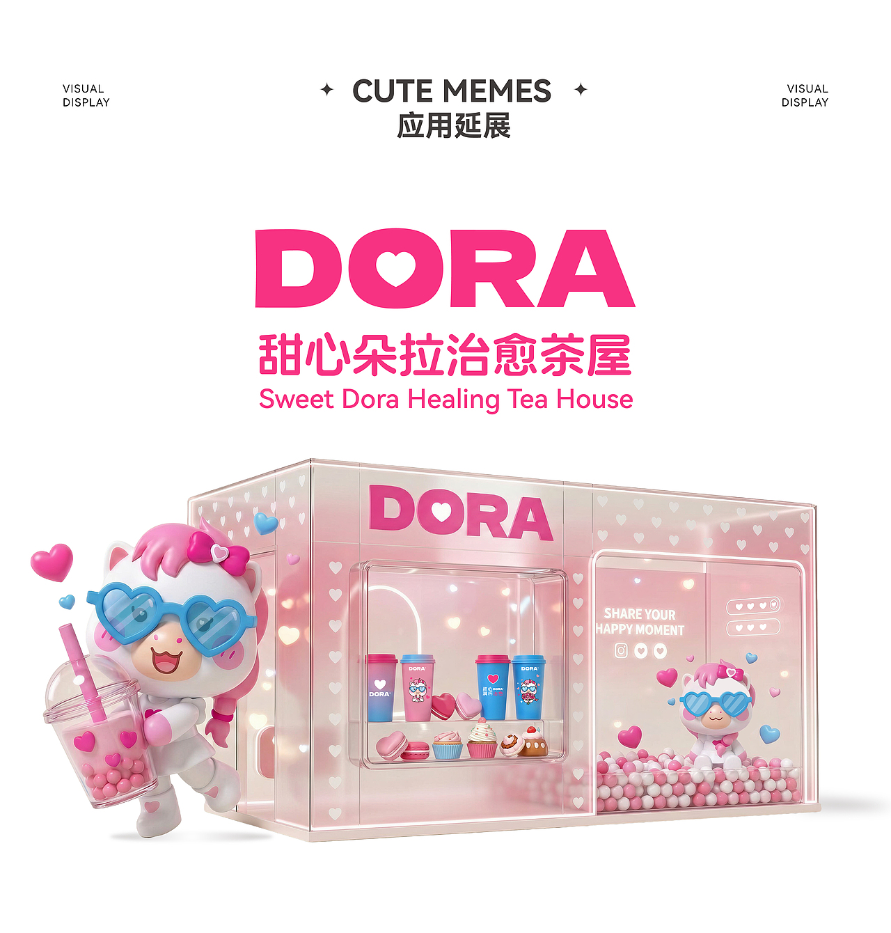 治愈系 IP 形象设计｜甜心朵拉DORA（图ZNDA2MTg0MzUy） - IP形象 - 站酷设计师ketty仪原创素材 - 站酷ZCOOL