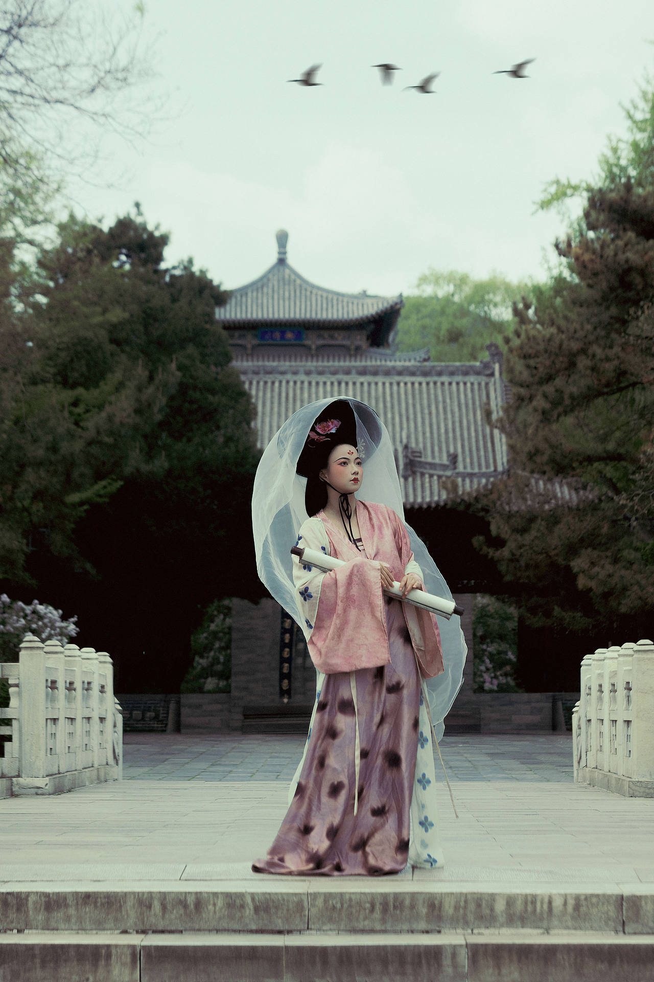 暮春游园（图ZNDA2MTg4ODQ4） - 人像摄影 - 站酷设计师若寒Rock原创素材 - 站酷ZCOOL
