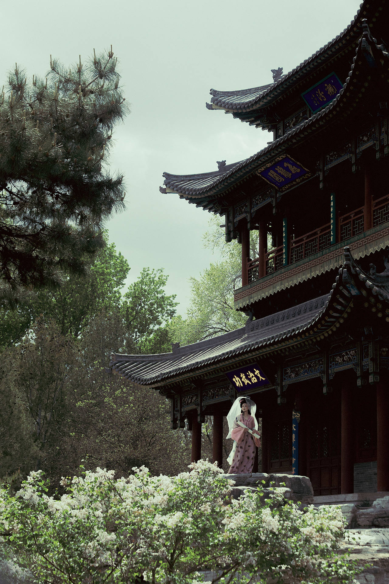 暮春游园（图ZNDA2MTg4ODg0） - 人像摄影 - 站酷设计师若寒Rock原创素材 - 站酷ZCOOL