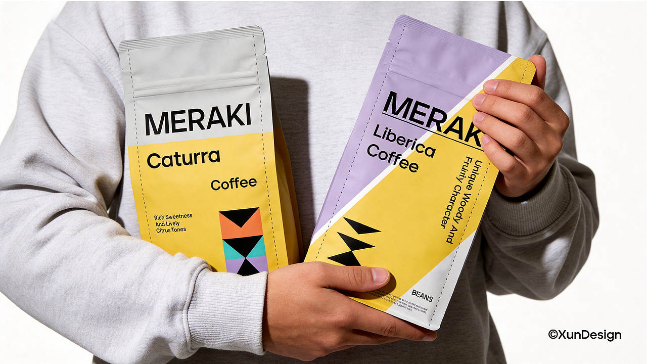 MERAKI 咖啡品牌设计(图ZNDA2MTkxNjAw) - 品牌 - 站酷设计师XunDesign原创素材 - 站酷ZCOOL