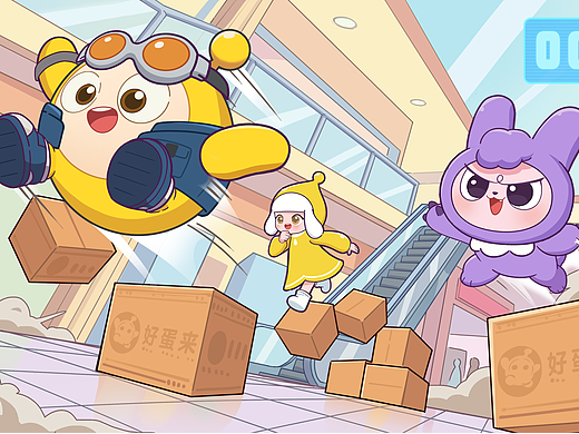 游戏PV|蛋仔派对X大润发宣传小动画