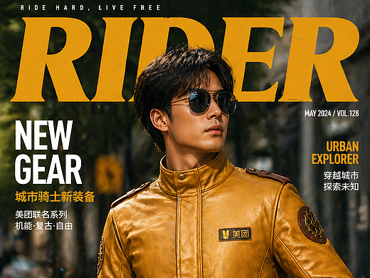 风雨无阻使命必达-美团衣服