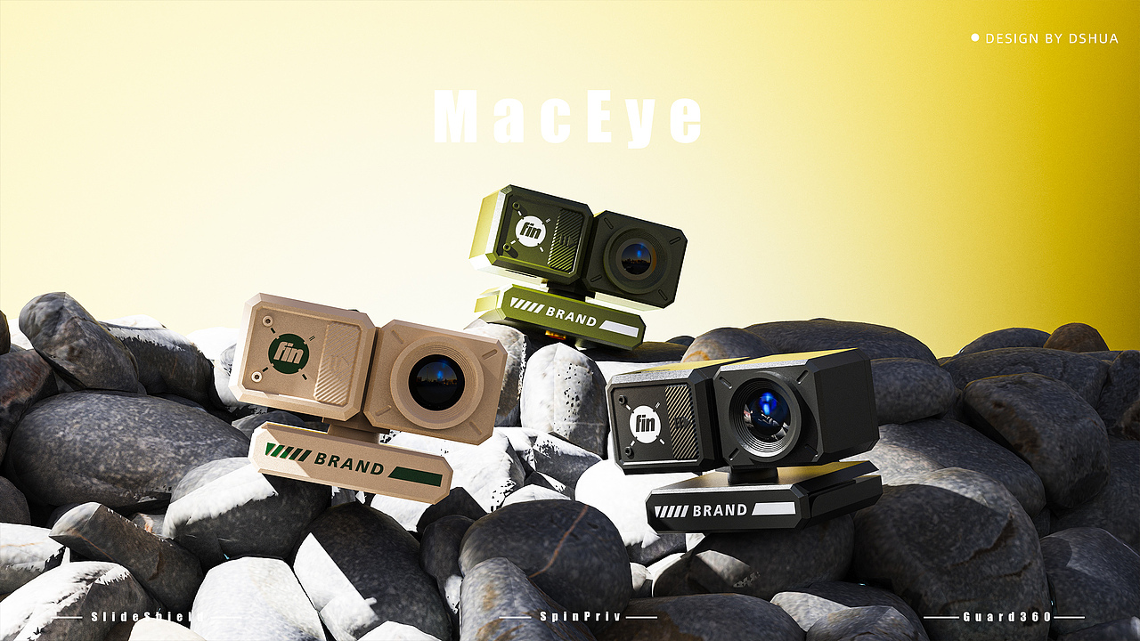 麦眼（MacEye）|游戏摄像头（图ZNDA2MjAxMzg4） - 电子产品 - 站酷设计师DSHMhua原创素材 - 站酷ZCOOL