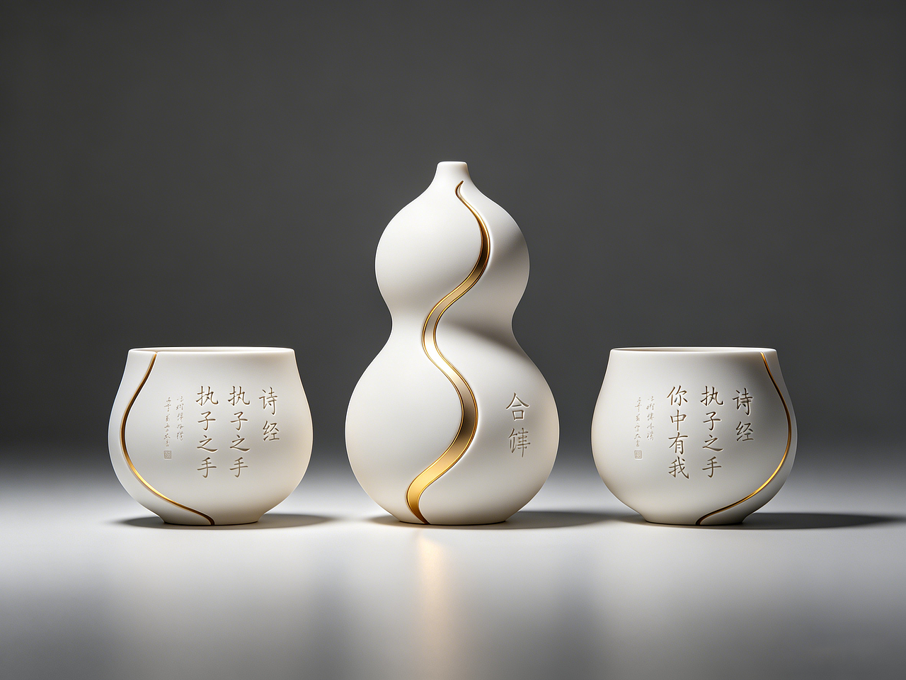 「合卺」葫芦情物礼物2（图ZNDA2MjAyNTI4） - 生活用品 - 站酷设计师nbawxs原创素材 - 站酷ZCOOL