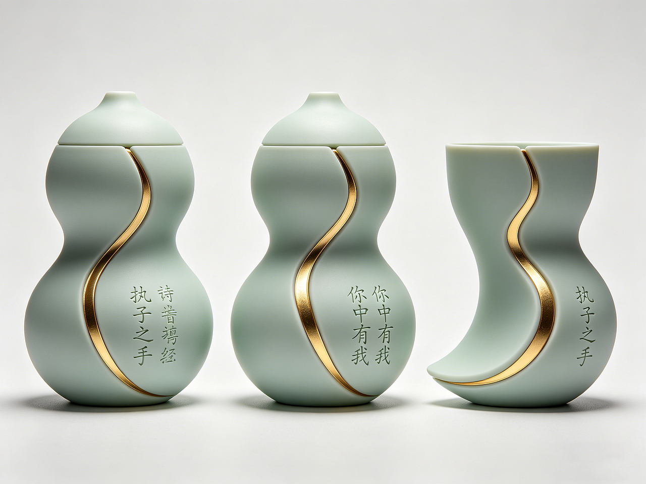 「合卺」葫芦情物礼物2（图ZNDA2MjAyNDA4） - 生活用品 - 站酷设计师nbawxs原创素材 - 站酷ZCOOL