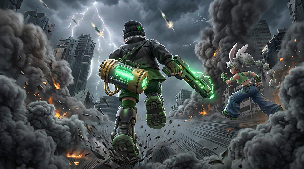 智护未来不断电（图ZNDA2MjAzNzUy） - AI作品 - 站酷设计师晚艺雲原创素材 - 站酷ZCOOL