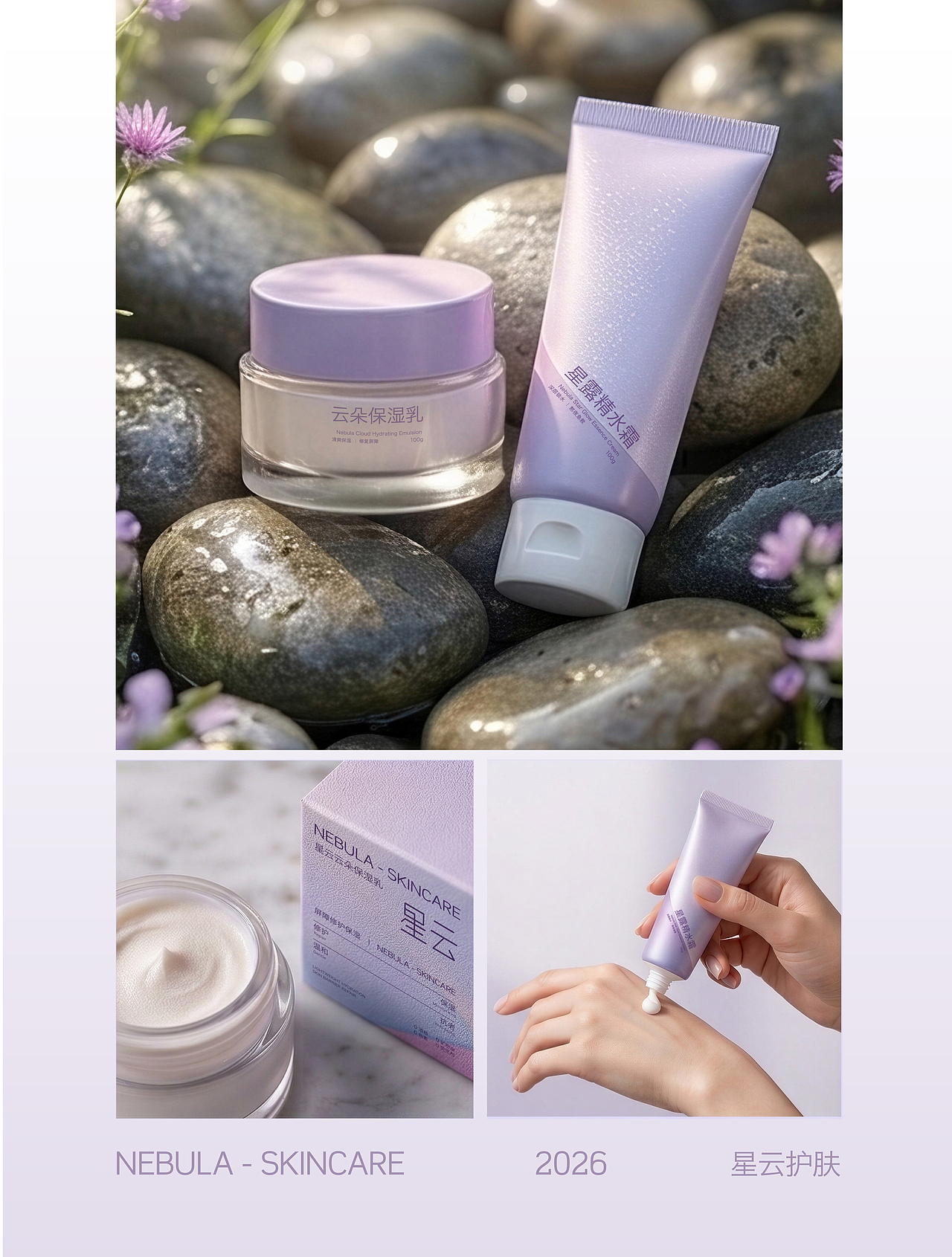 星云护肤 | 包装设计（图ZNDA2MjA0NzUy） - 包装 - 站酷设计师与yuhong原创素材 - 站酷ZCOOL