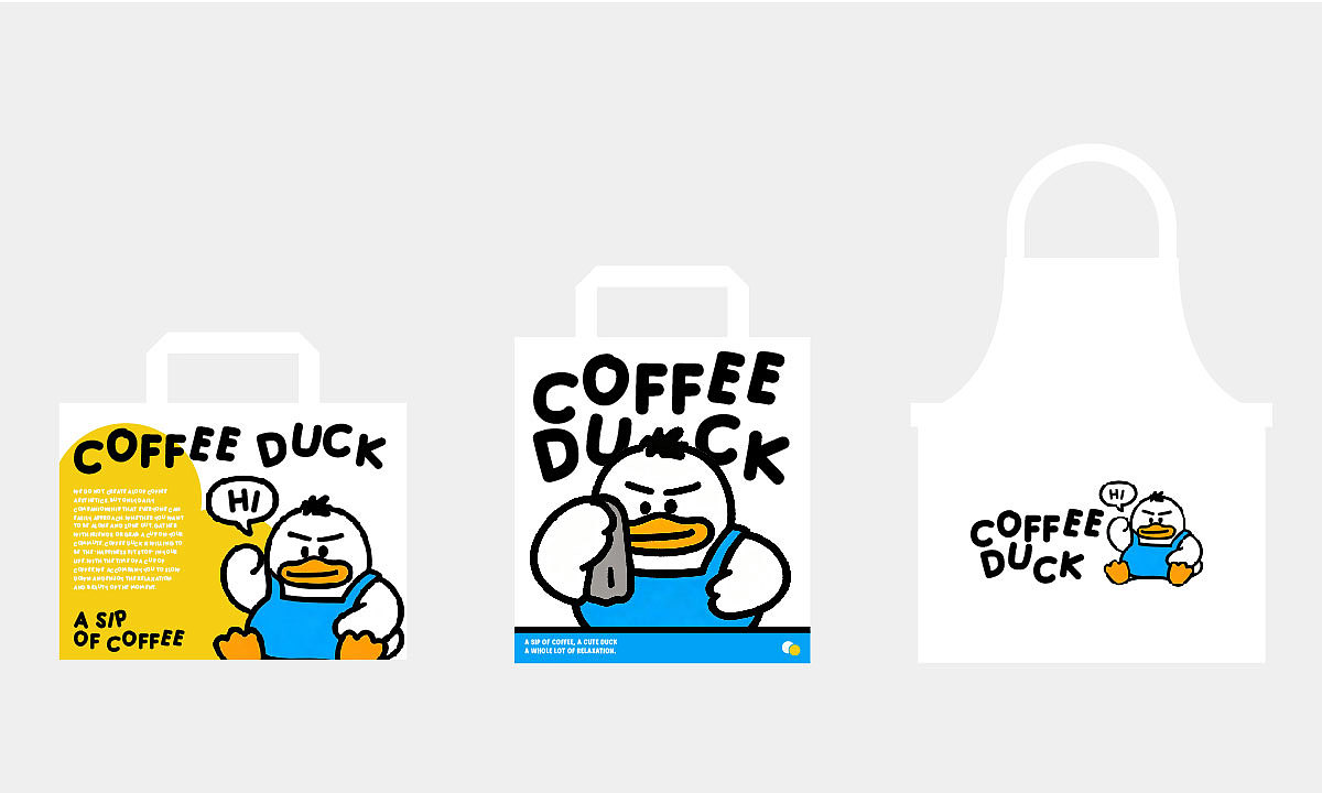 原创 | COFFEE DUCK 品牌设计（图ZNDA2MjA3MTky） - 品牌 - 站酷设计师鱼翻天原创素材 - 站酷ZCOOL