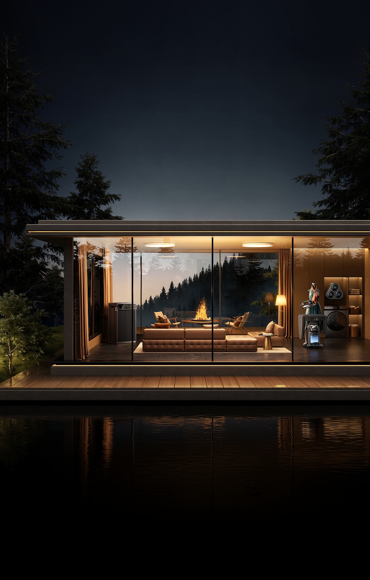 OJA 欧佳电器丨渲染精选丨AIGC（图ZNDA2MjE0MjIw） - 产品 - 站酷设计师AJian原野原创素材 - 站酷ZCOOL