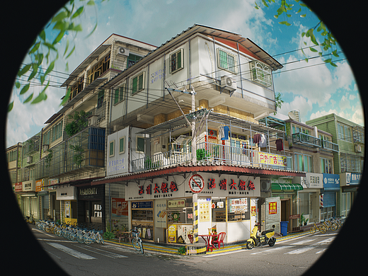 泛黄的年代概念场景【场景整合】