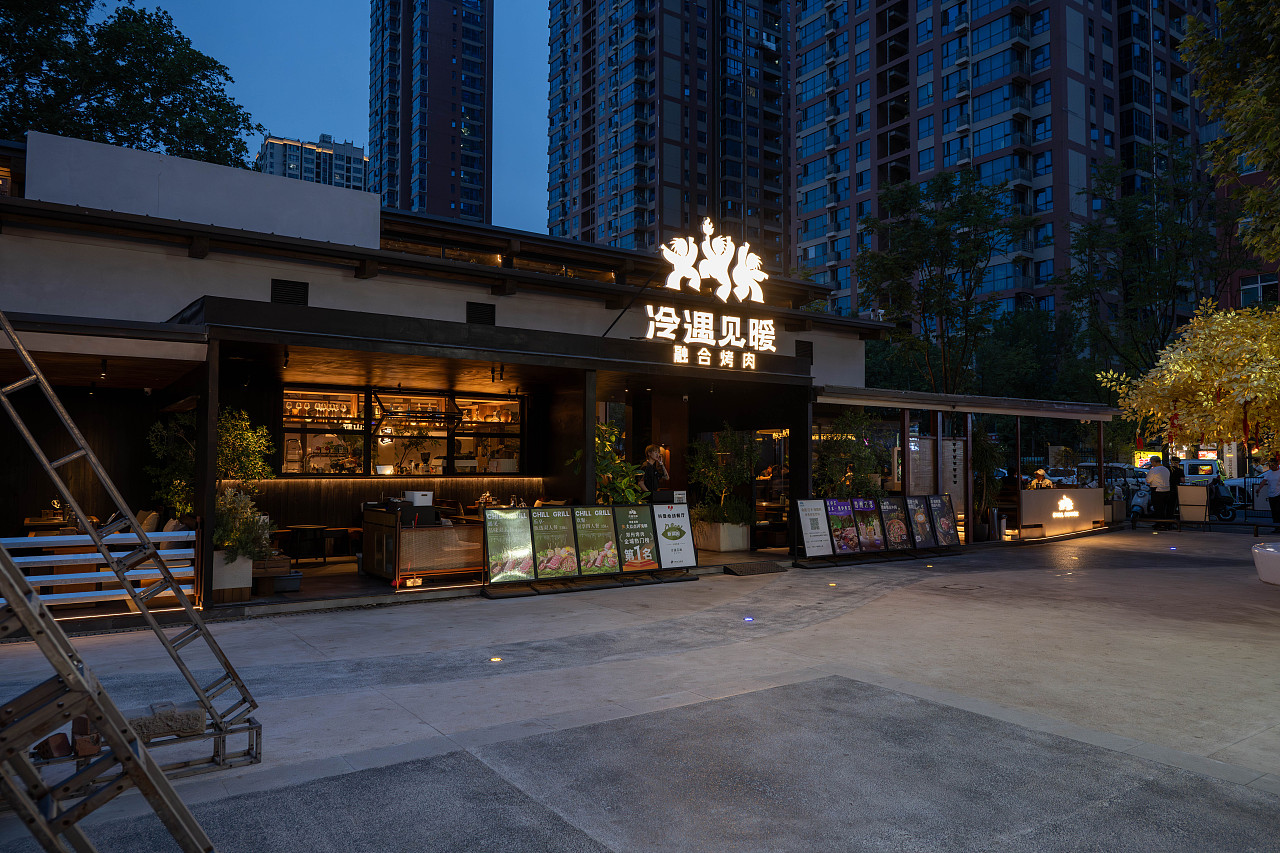 山野设计 × 冷遇见暖（图ZNDA2MjIyMTg0） - 酒店餐饮设计 - 站酷设计师Shanyedesign原创素材 - 站酷ZCOOL