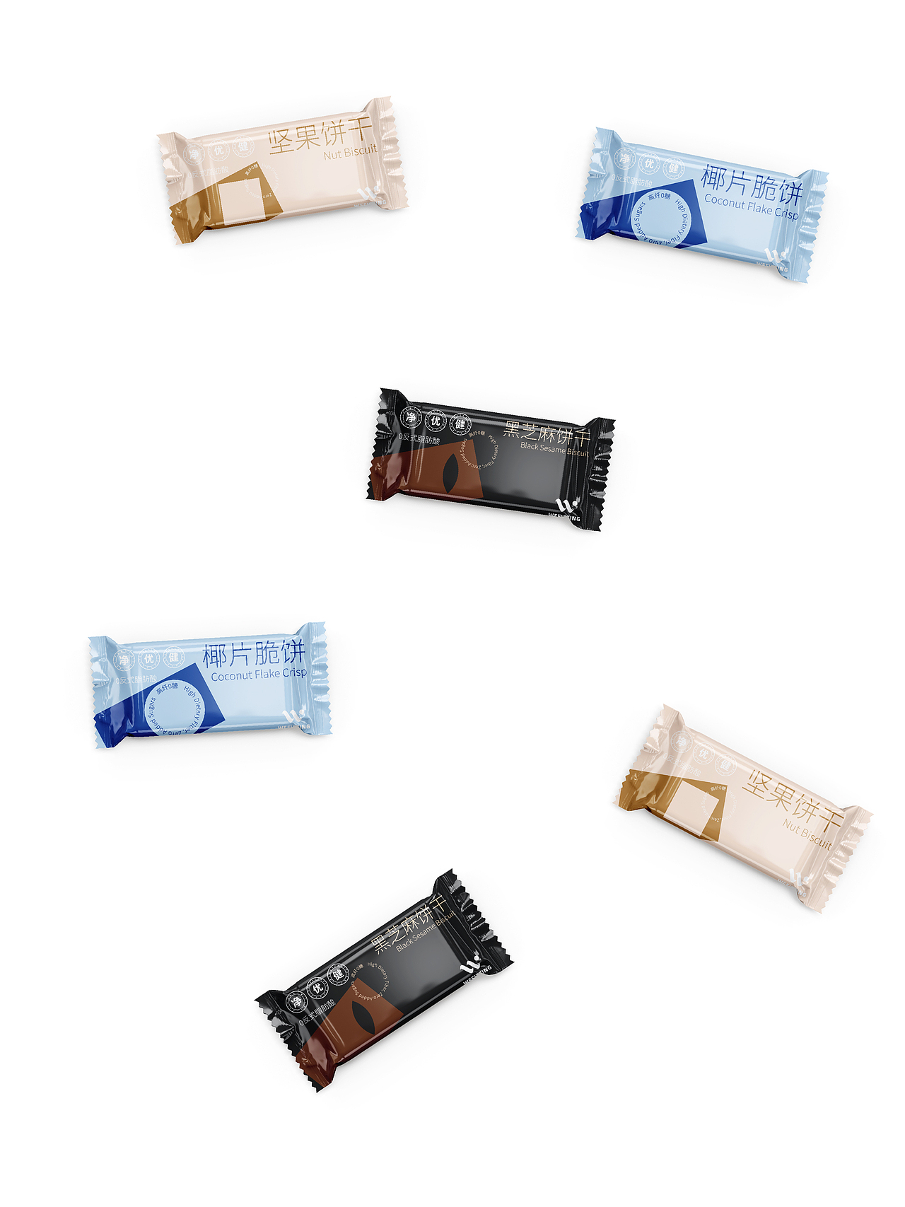 坚果饼干包装设计（图ZNDA2MjIzMDMy） - 包装 - 站酷设计师鲸跃视觉原创素材 - 站酷ZCOOL