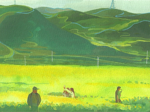 我涨粉1000+的插画作品合集