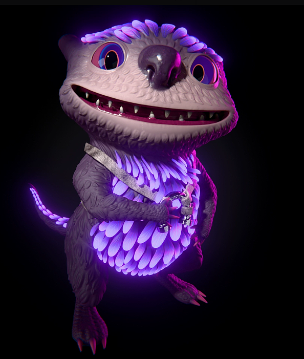 动物建模雕刻（图ZNDA2MjI5MzI4） - 人物/生物 - 站酷设计师大白888原创素材 - 站酷ZCOOL