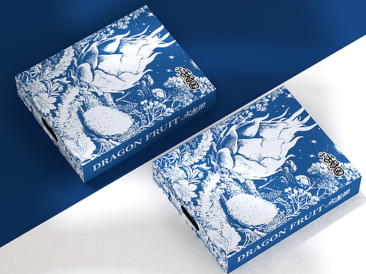 火龙果包装盒、水果通用包装盒、大气高端