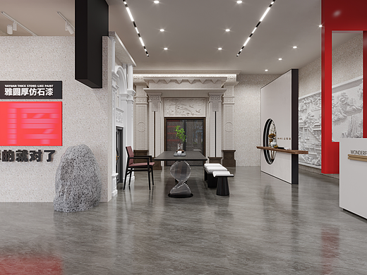 雅園厚仿石漆展廳｜東方風骨，石語新生（個人主頁-ZNzM1MzA1NTY=） - 其他 - 站酷設(shè)計師王清依原創(chuàng)素材 - 站酷ZCOOL