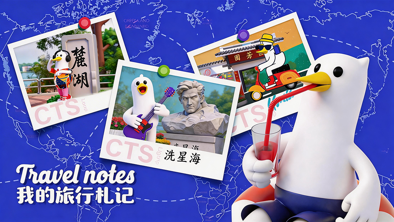 麓湖公园IP创建（图ZNDA2MjMyMzc2） - IP形象 - 站酷设计师习冠原创素材 - 站酷ZCOOL