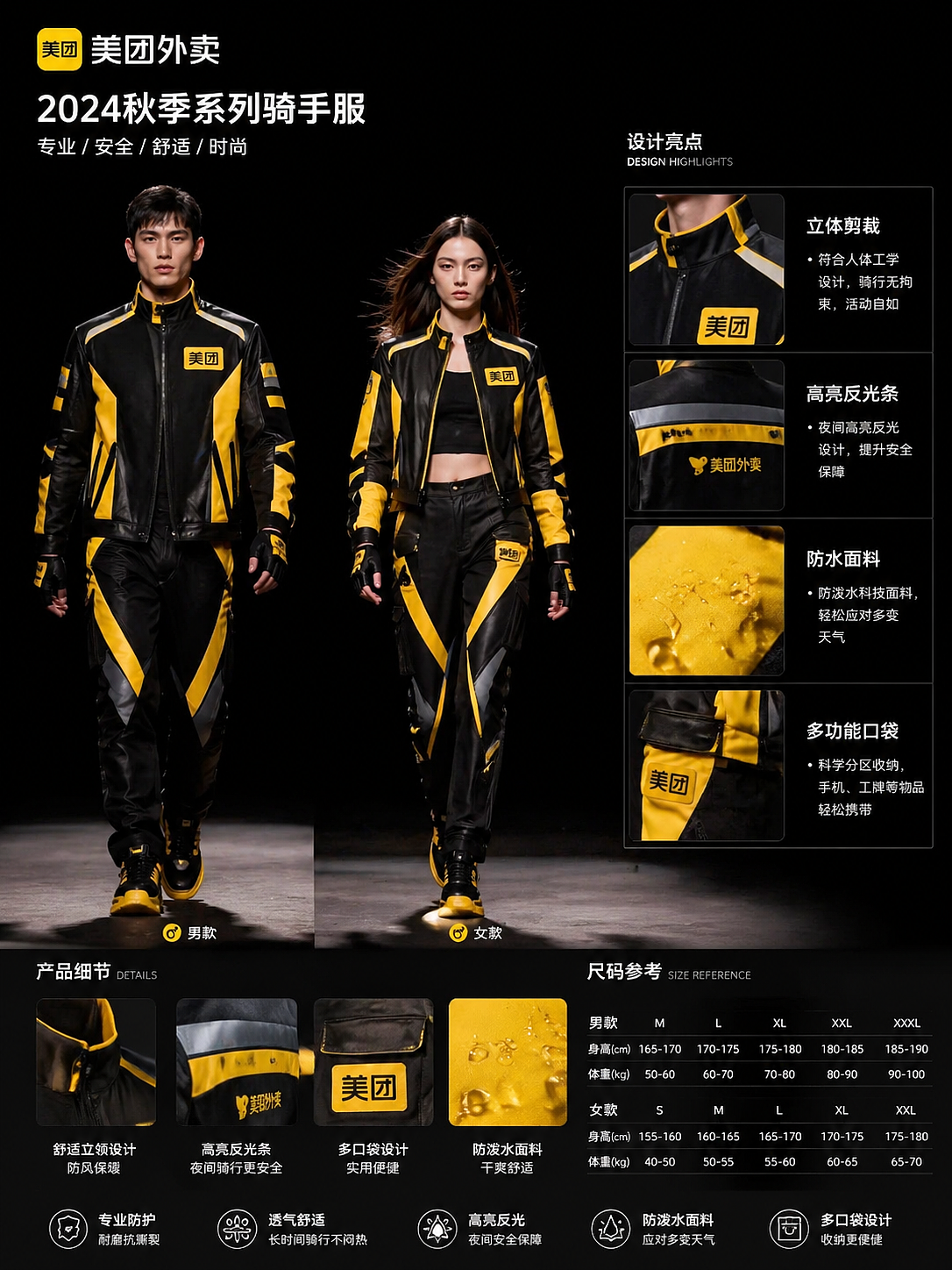 骑手服（图ZNDA2MjMzOTY0） - 其他平面 - 站酷设计师林子牧_原创素材 - 站酷ZCOOL