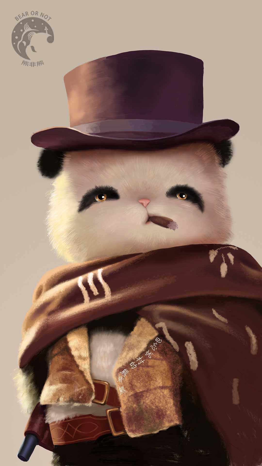 假如经典影视主角是熊猫（图ZNDA2MjM2ODMy） - 艺术插画 - 站酷设计师熊非熊原创素材 - 站酷ZCOOL