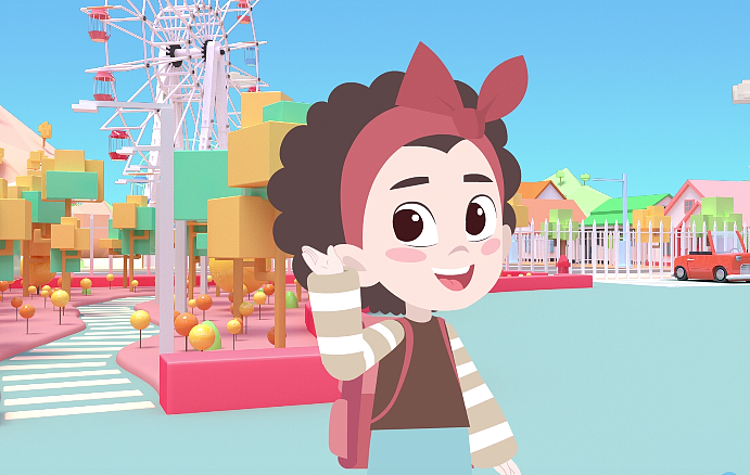 2d动画怎么和三维场景结合！？二维动画制作（图ZNDA2MjQwNTE2） - 动画片 - 站酷设计师七彩猴1江尚原创素材 - 站酷ZCOOL