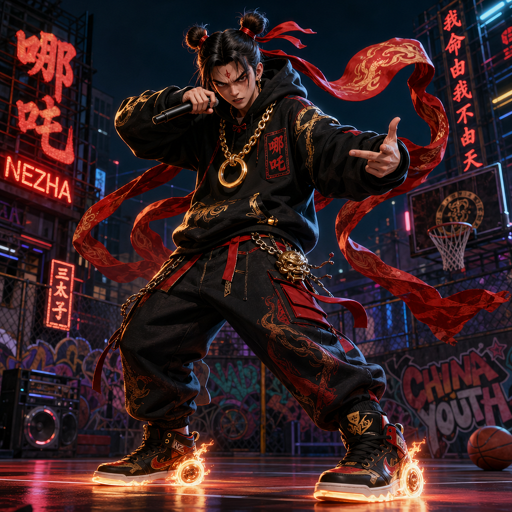 哪吒NEZHA(图ZNDA2MjQ3NDI4) - 人物/生物 - 站酷设计师xixihaha13原创素材 - 站酷ZCOOL