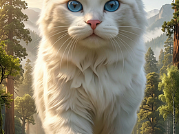 巨型猫咪漫步把所有烦恼都踩碎，被温柔治愈