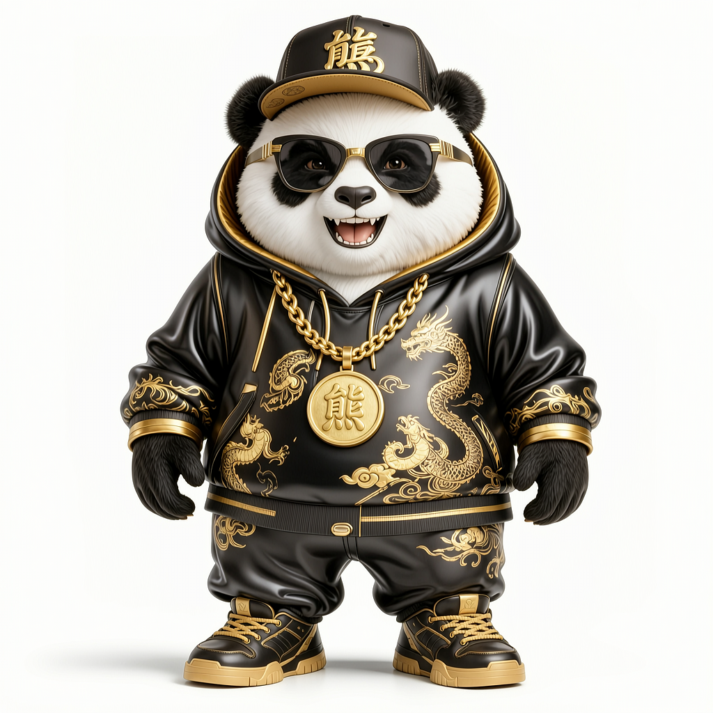 熊猫PANDA RAP(图ZNDA2MjQ3ODA0) - 人物/生物 - 站酷设计师xixihaha13原创素材 - 站酷ZCOOL