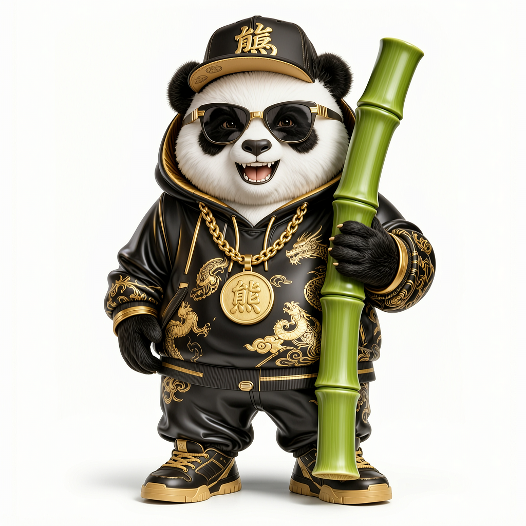 熊猫PANDA RAP(图ZNDA2MjQ3ODA4) - 人物/生物 - 站酷设计师xixihaha13原创素材 - 站酷ZCOOL