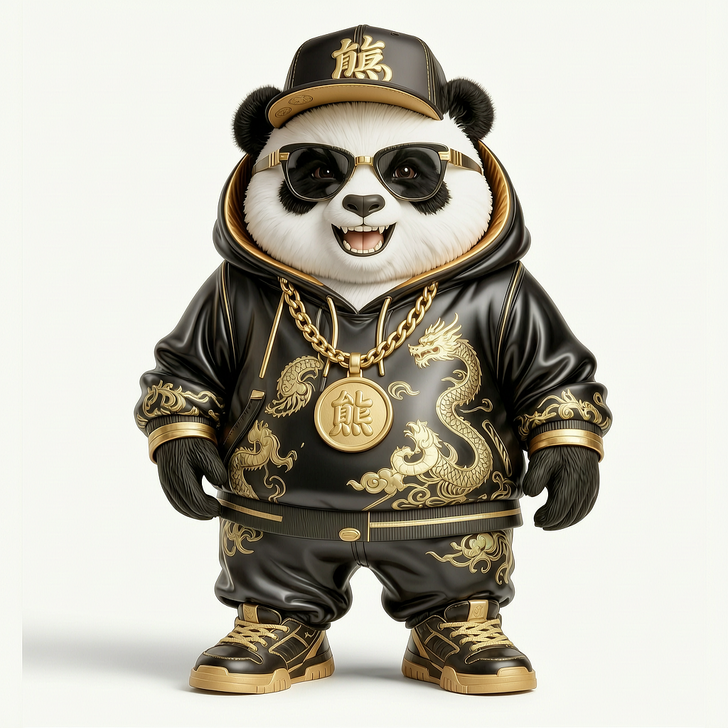 熊猫PANDA RAP(图ZNDA2MjQ3ODIw) - 人物/生物 - 站酷设计师xixihaha13原创素材 - 站酷ZCOOL