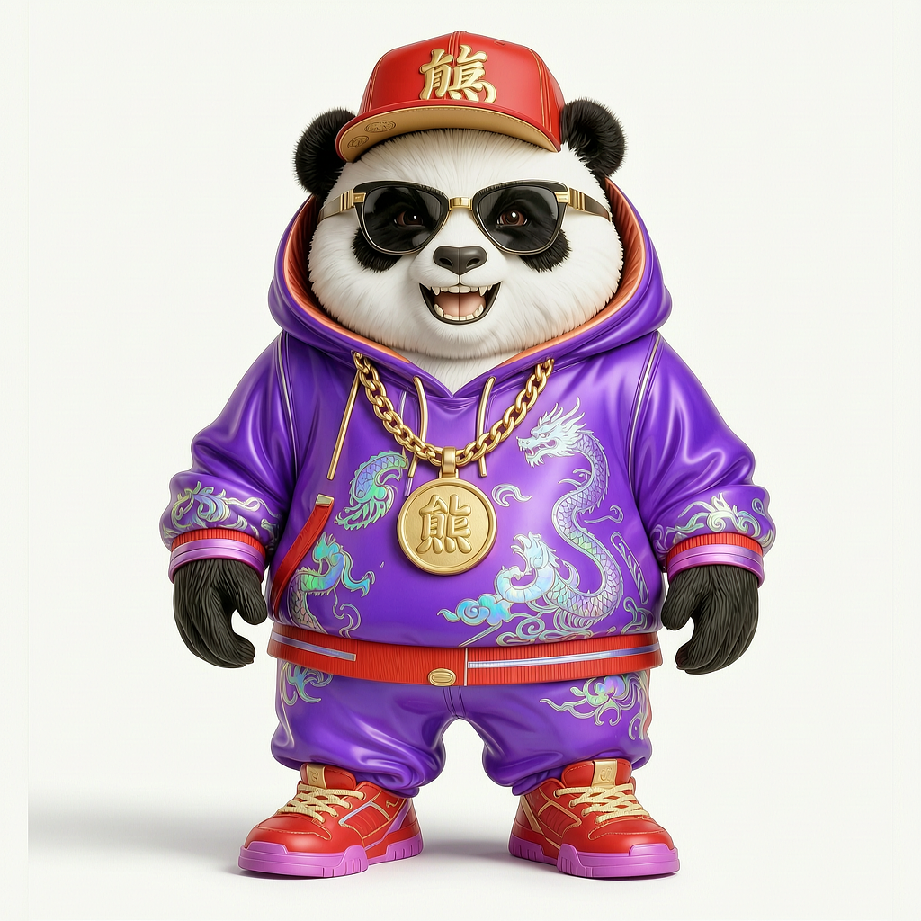 熊猫PANDA RAP(图ZNDA2MjQ3ODI0) - 人物/生物 - 站酷设计师xixihaha13原创素材 - 站酷ZCOOL