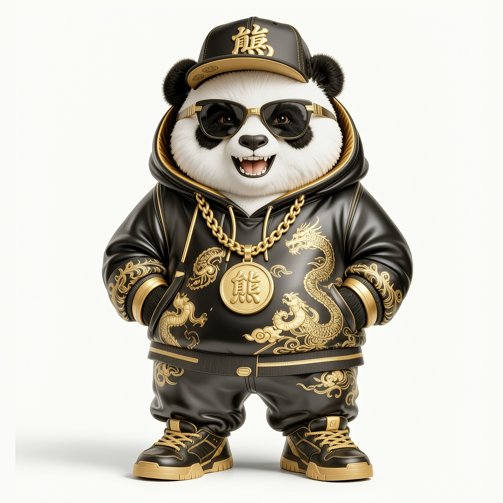 熊猫PANDA RAP(图ZNDA2MjQ3ODQw) - 人物/生物 - 站酷设计师xixihaha13原创素材 - 站酷ZCOOL