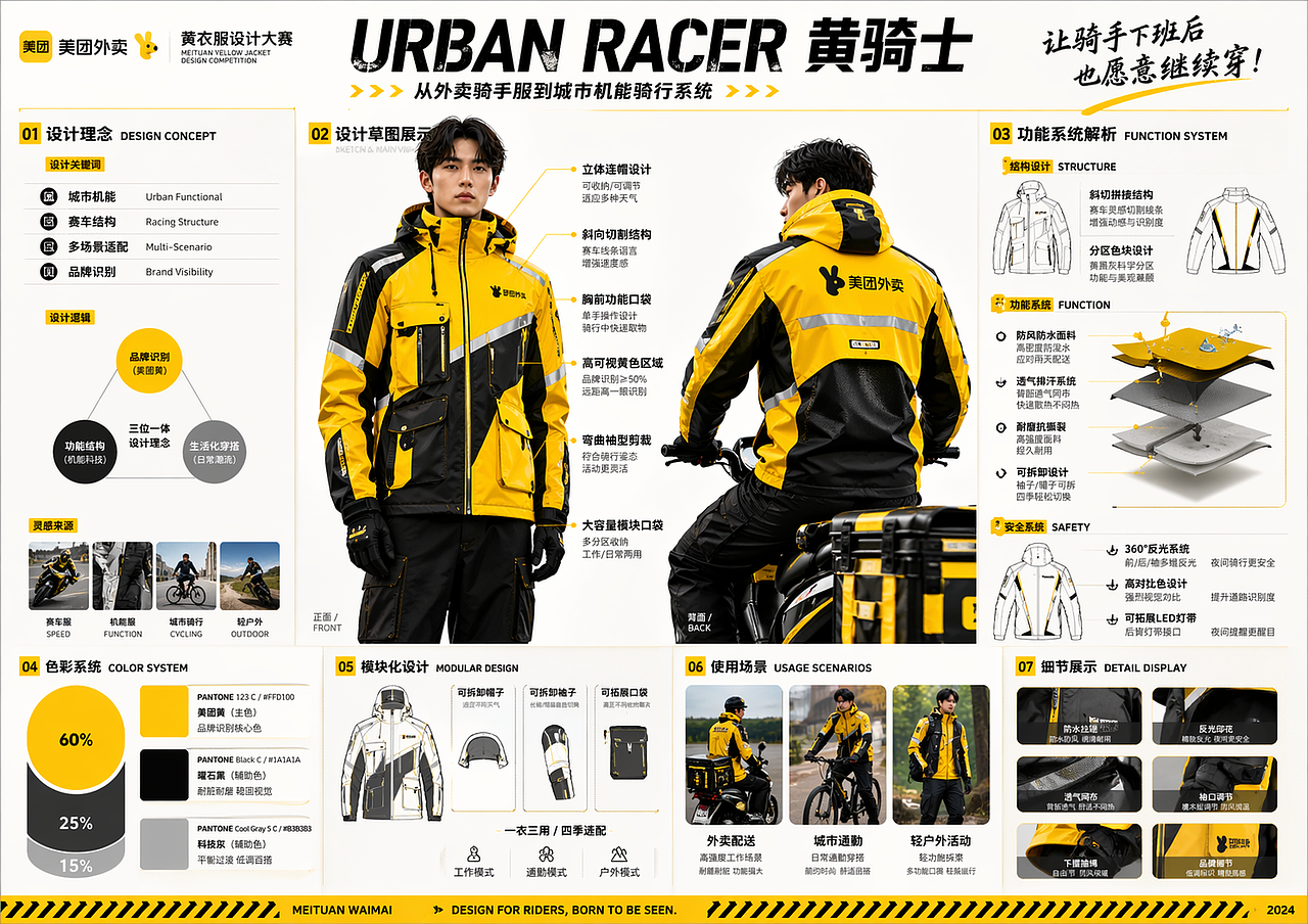 URBAN RACER 黄骑士（图ZNDA2MjQ3ODQ4） - AI作品 - 站酷设计师Z285990739原创素材 - 站酷ZCOOL