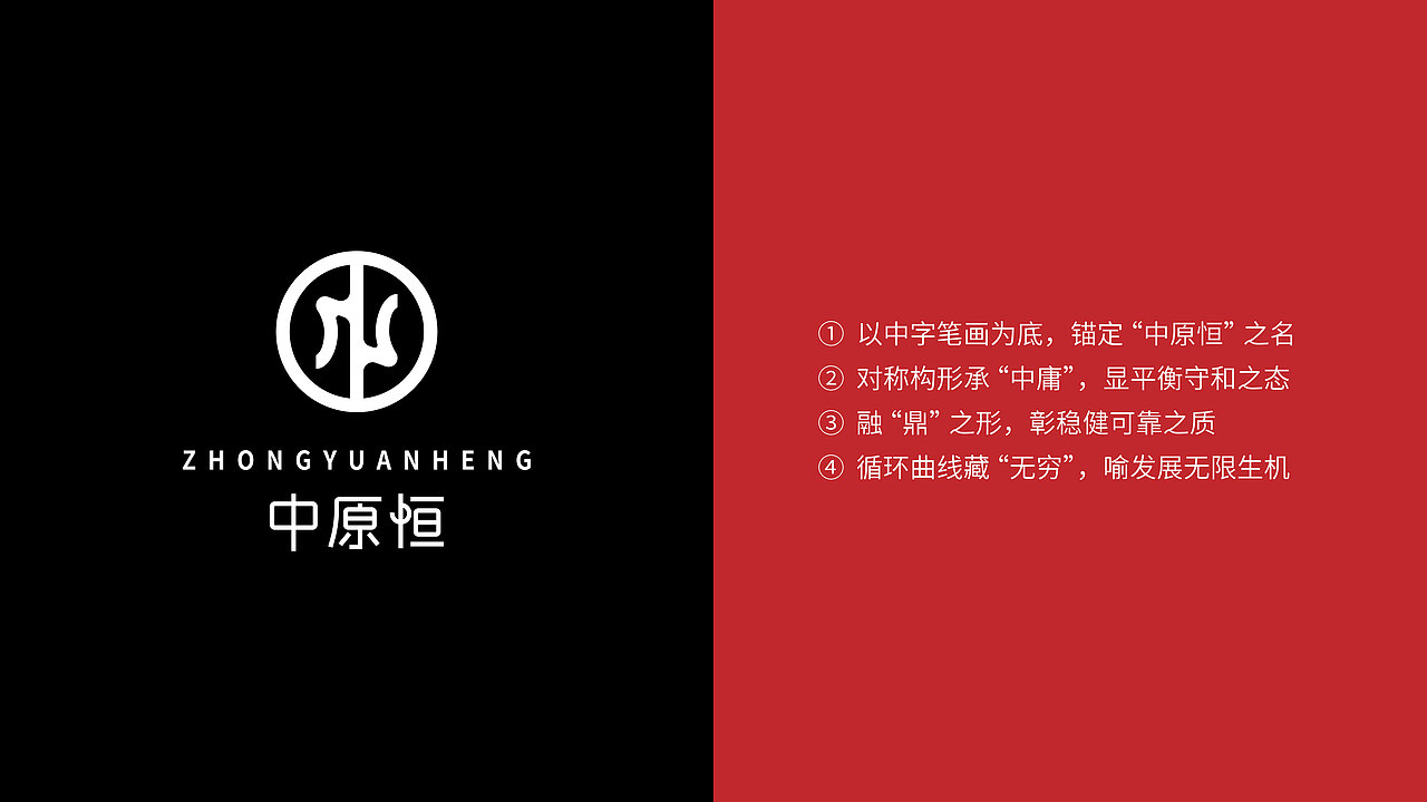 中原恒LOGO设计 | 鼎承中原，恒守初心。（图ZNDA2MjQ5MzA0） - Logo - 站酷设计师赵君湛原创素材 - 站酷ZCOOL